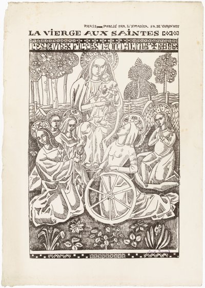 De hellige jomfruene av Emile Bernard
