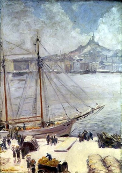 Kaien, Marseille av Emile Bernard
