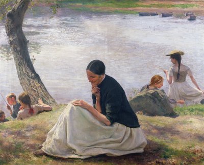 Suvenir, 1891 av Emile Friant