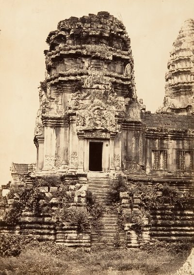Great Pagoda - Nordtårnet i 2. etasje, 1866. av Emile Gsell