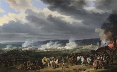 Slaget ved Jemappes. 1821 av Emile Jean Horace Vernet