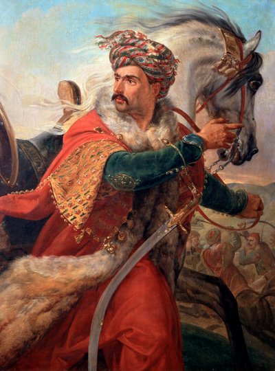 Mameluke, slutten av 1830-årene. av Emile Jean Horace Vernet