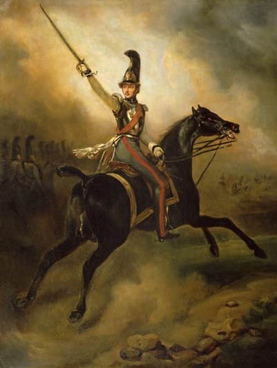Portrett av Friedrich Heinrich (1584-1647) 1830 av Emile Jean Horace Vernet