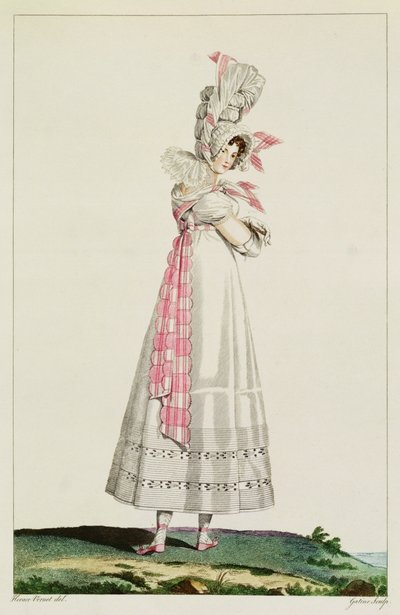Sommerkjole, moteplate fra 