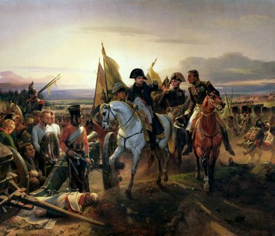 Slaget ved Friedland, 14. juni 1807 av Emile Jean Horace Vernet