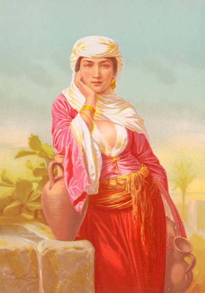 Kvinnen i Samaria av Emile Jean Horace Vernet