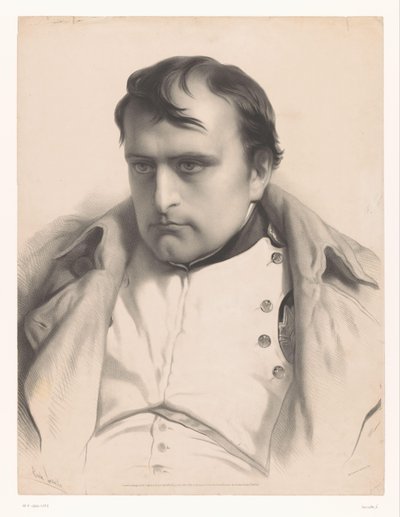 Portrett av Napoleon I Studier av utvalgte artister (serietittel) Etudes choisies (serietittel) av Emile Lassalle