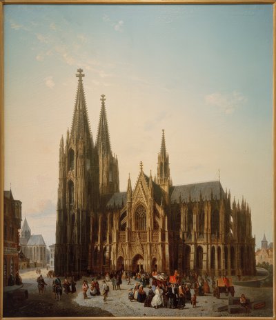 Kölnerdomen er forventet ferdigstillelse av Emile Pierre Joseph De Cauwer