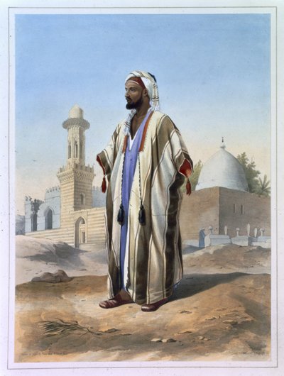 Fellah Dressed in the Haba, illustrasjon fra 