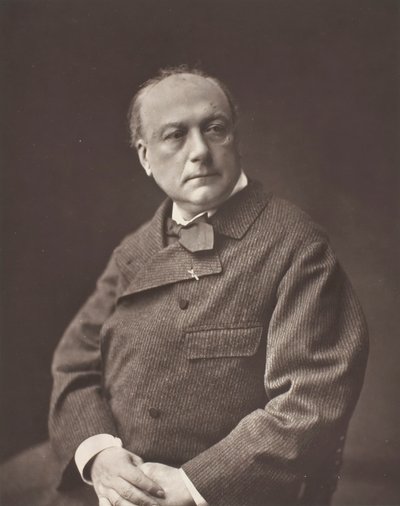 Théodore de Banville, [fransk poet og forfatter], ca. 1876. av Emile Tourtin