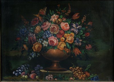 Vase med blomster av Emilie Preyer