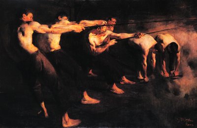 Gassarbeiderne av Emilio Rizzi