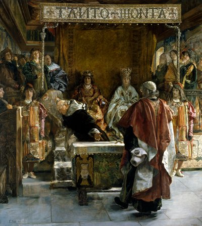 Utvisningen av jødene fra Spania (i år 1492), 1889 av Emilio Sala Francés