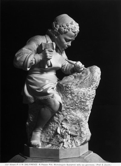 Michelangelo som gutt av Emilio Zocchi