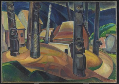 Kispiax landsby av Emily Carr