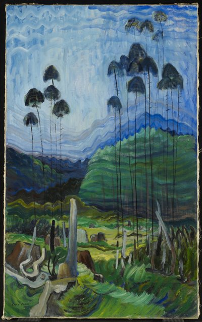 Trær i himmelen av Emily Carr
