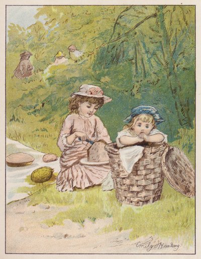 The Picnic (farge litho) av Emily Harding