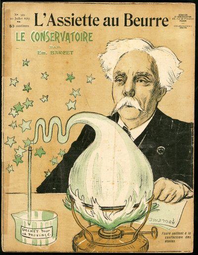 Omslag av "" L'Plate au beurre"", nummer 329, Satirical in Colors av Emmanuel Barcet