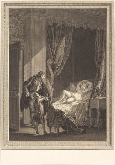 Morgen av Emmanuel Jean Nepomucène de Ghendt after Pierre Antoine Baudouin