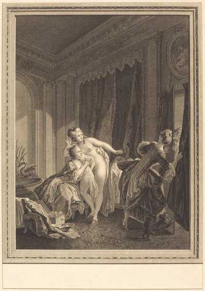 Kveld av Emmanuel Jean Nepomucène de Ghendt after Pierre Antoine Baudouin