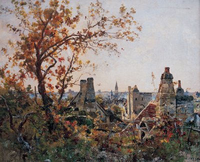 Beaulieu-lès-Loches, oktober 1886 (maleri) av Emmanuel Lansyer