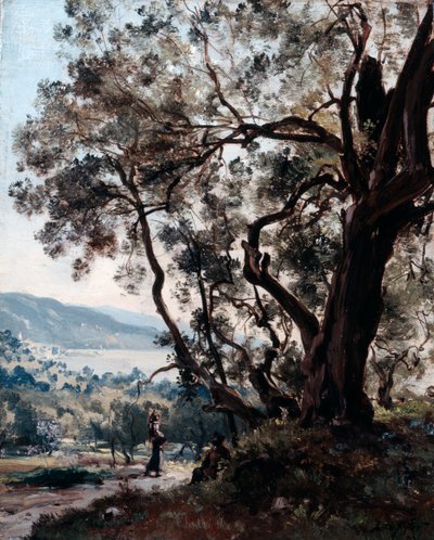 Roquebrune, 1892 av Emmanuel Lansyer