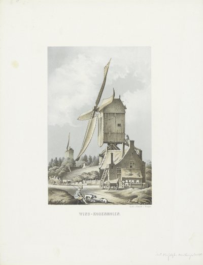 Vind - melmølle (tittel på objekt) av Emrik and Binger