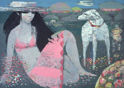 Procris (olje om bord) av Endre Roder