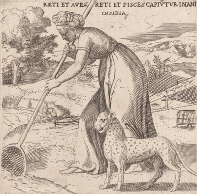 Innfangning, ca. 1545-50. av Enea Vico