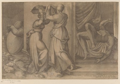 Judith i Holofernes av Enea Vico