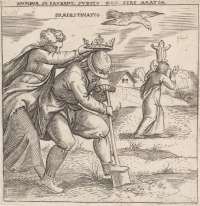 Predestinasjon, ca. 1545-50. av Enea Vico