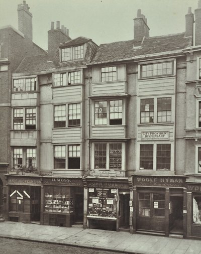 145-148 Aldersgate Street, London, 1879 av English Photographer