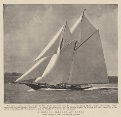 En rekordbryter hos Cowes av English Photographer