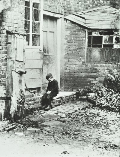 En gutt i Frogmore, London, 1888 av English Photographer