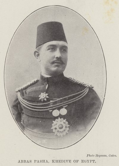 Abbas Pasha, Khedive i Egypt av English Photographer