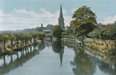 Abingdon, fra broen av English Photographer