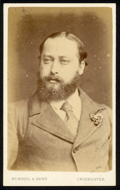 Albert Edward, prins av Wales av English Photographer