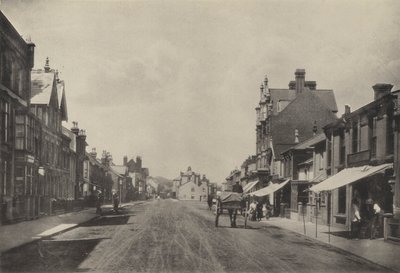 Aldeburgh, High Street (s/hvitt bilde) av English Photographer