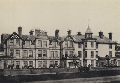 Aldeburgh, Wentworth Castle Hotel (s/hvitt-bilde) av English Photographer