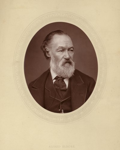 Alfred Elmore , irsk maler av historiske emner av English Photographer