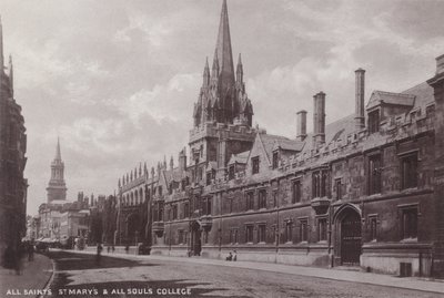 All Saints St Marys og All Souls College av English Photographer