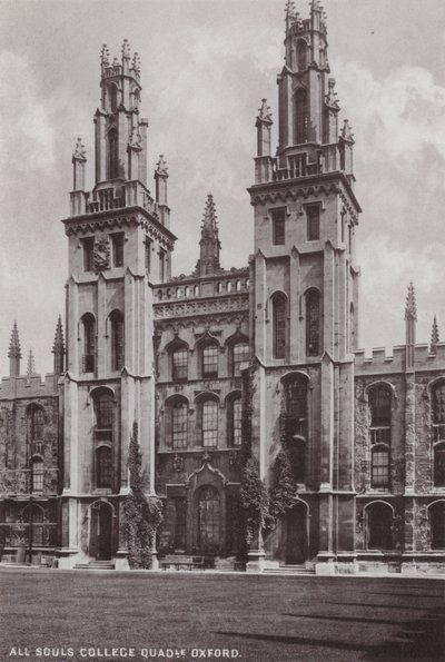 All Souls College Quadrangle Oxford av English Photographer