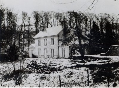Asham House nær Beddingham i East Sussex av English Photographer