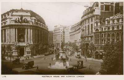 Australia House og Aldwych, London av English Photographer