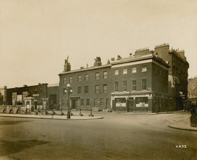 Baker Street jernbanestasjon; fotografert 27. mars 1915 av English Photographer