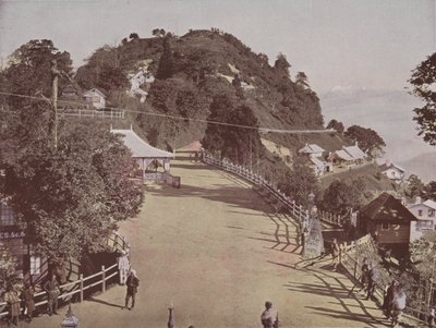 Bandstand, Darjeeling (farget bilde) av English Photographer