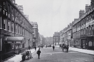 Bath: Princes and Edgar Buildings (s/hv-bilde) av English Photographer