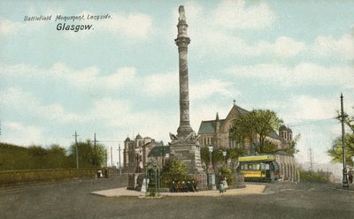 Battle of Langside Monument, Glasgow (fargebilde) av English Photographer