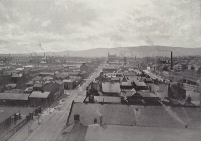 Belfast, panoramautsikt av English Photographer