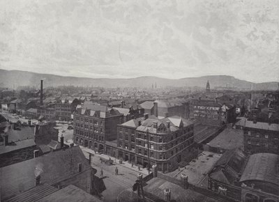 Belfast, panoramautsikt av English Photographer